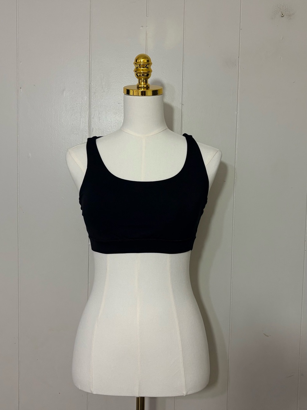 Lululemon Energy Bra Black Medium Support Size 6 W2326S